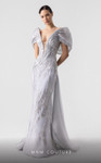 MNM Couture G1939 Embellishments Off-Shoulder Neck Gown