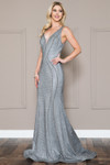 Amelia Couture 2030 Embellished V-neck Sleeveless Dress