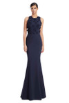 Alexander by Daymor 3235 Stretch Crepe Jersey Halter Gown