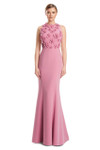 Alexander by Daymor 3235 Stretch Crepe Jersey Halter Gown