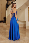 Nox Anabel A1725 Stretch Satin Spaghetti Straps Prom Dress