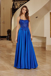 Nox Anabel A1725 Stretch Satin Spaghetti Straps Prom Dress