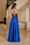 Nox Anabel A1725 Stretch Satin Spaghetti Straps Prom Dress
