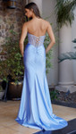 Nox Anabel A1737 Stretch Satin Sweetheart Strapless Dress
