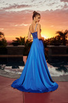Nox Anabel A1748 Stretch Satin Sweetheart Neckline Dress