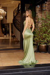 Nox Anabel A1751 Stretch Satin Sweetheart Neckline Dress