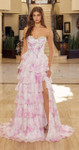 Nox Anabel A1752 Ruffle Sweetheart Neckline Strapless Gown