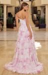 Nox Anabel A1752 Ruffle Sweetheart Neckline Strapless Gown