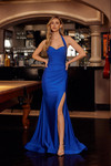 Nox Anabel C1851 Jersey Sweetheart Neck Halter Top Dress