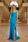 Nox Anabel C1851 Jersey Sweetheart Neck Halter Top Dress