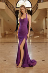 Nox Anabel C1851 Jersey Sweetheart Neck Halter Top Dress