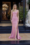 Nox Anabel C1851 Jersey Sweetheart Neck Halter Top Dress