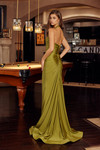 Nox Anabel C1851 Jersey Sweetheart Neck Halter Top Dress