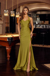Nox Anabel C1851 Jersey Sweetheart Neck Halter Top Dress