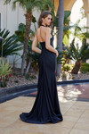 Nox Anabel C1851 Jersey Sweetheart Neck Halter Top Dress
