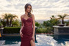 Nox Anabel C1868 Shimmer Jersey Sweetheart Strapless Dress