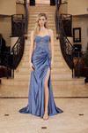 Nox Anabel G1792 Embroidery Spaghetti Straps Sleeveless Gown