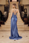 Nox Anabel G1792 Embroidery Spaghetti Straps Sleeveless Gown