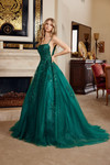 Nox Anabel H1880 Straight Across Spaghetti Straps Ball Gown