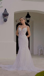 Nox Anabel JE1063L Tulle Lace Sequined Scoop Neck Long Gown