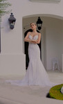 Nox Anabel JE1063L Tulle Lace Sequined Scoop Neck Long Gown