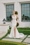 Nox Anabel JW1050 Sweetheart Neck Sleeveless Wedding Gown