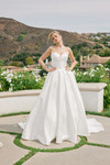 Nox Anabel JE1085 Satin Strapless Sweetheart Neck Ball Gown