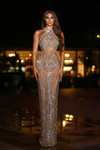 Portia and Scarlett PS25466C Beaded Halter Neck Long Dress