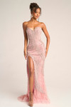 Portia and Scarlett PS26435C Beaded Sweetheart Neck Dress
