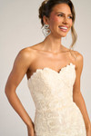 Portia and Scarlett PS25601E Embroidery Strapless Dress