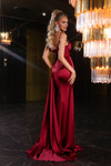 Portia and Scarlett PS25687E Embellished One-Shoulder Gown