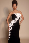 Portia and Scarlett PS26305E Crepe Strapless Fitted Dress