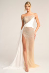 Portia and Scarlett PS26318E One Shoulder Sleeveless Dress