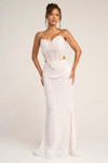 Portia and Scarlett PS26326E Bead Strapless Two Piece Dress