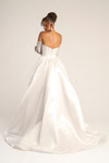 Portia and Scarlett PS26328E Lace Overskirt Strapless Dress