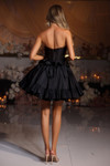 Portia and Scarlett PS25700 Taffeta Strapless Short Dress