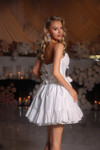 Portia and Scarlett PS25700 Taffeta Strapless Short Dress