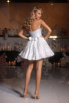 Portia and Scarlett PS25700 Taffeta Strapless Short Dress
