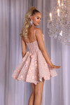 Portia and Scarlett PS25703 Tulle Embroidery Short Dress
