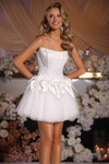 Portia and Scarlett PS25709 Tulle Square Neck Short Dress