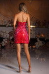 Portia and Scarlett PS25712 Beaded Strapless Short Dress