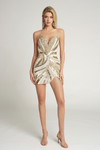 Portia and Scarlett PS25817C Beaded Strapless Short Dress