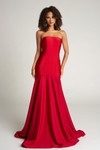 Portia and Scarlett PS26101 Straight Neck Strapless Dress