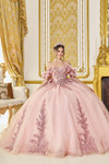 Dancing Queen 5106 Ruffled Off-Shoulder Quinceanera Dress