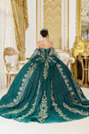 Dancing Queen 5068 Tulle Off-Shoulder Quinceanera Dress