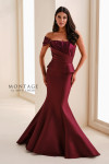 Montage by Mon Cheri M4200 Mikado One Shoulder Fitted Gown