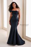 Montage by Mon Cheri M4200 Mikado One Shoulder Fitted Gown