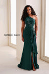 Cameron Blake by Mon Cheri CB822 Crepe One-Shoulder Gown