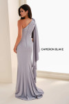 Cameron Blake by Mon Cheri CB826 Asymmetrical 3D Flower Gown