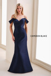 Cameron Blake by Mon Cheri CB828 Mikado Off-Shoulder Gown